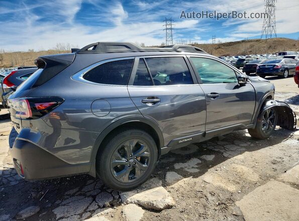 4S4BTGLD1M3165160 2021 SUBARU OUTBACK Charcoal Հետևի աջ