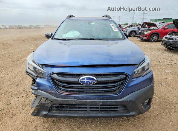 4S4BTGLD1M3216561 2021 SUBARU OUTBACK Blue Вид спереду