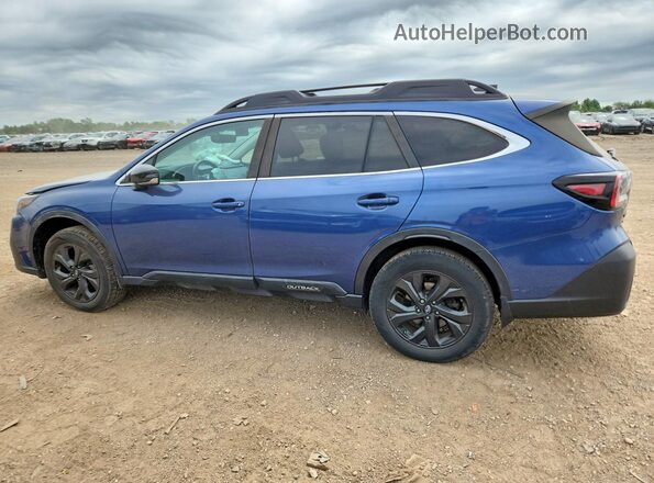 4S4BTGLD1M3216561 2021 SUBARU OUTBACK Blue Задня ліва чверть
