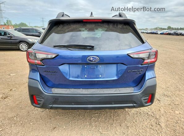 4S4BTGLD1M3216561 2021 SUBARU OUTBACK Blue Вид ззаду