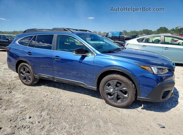 4S4BTGLD2N3205148 2022 SUBARU OUTBACK Blue Delantero derecho
