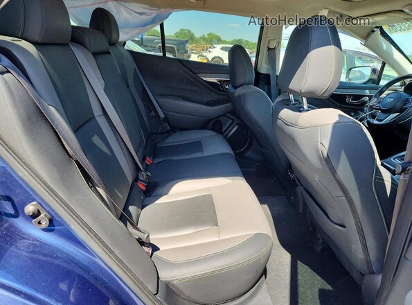 4S4BTGLD2N3205148 2022 SUBARU OUTBACK Blue Vista interior trasera