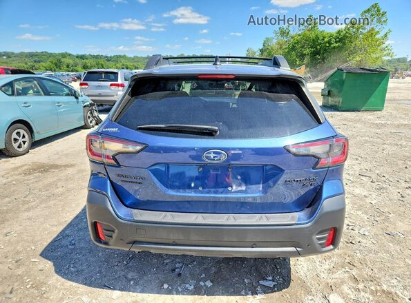 4S4BTGLD2N3205148 2022 SUBARU OUTBACK Blue Vista trasera