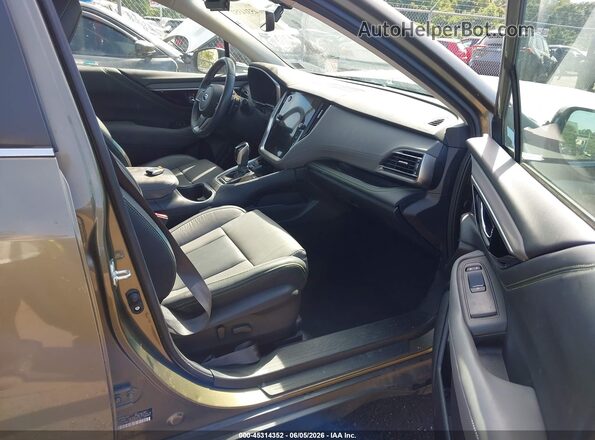 4S4BTGLD3N3254763 2022 SUBARU OUTBACK Green Front interior view
