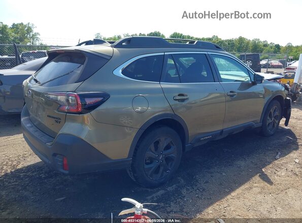 4S4BTGLD3N3254763 2022 SUBARU OUTBACK Green Rear right