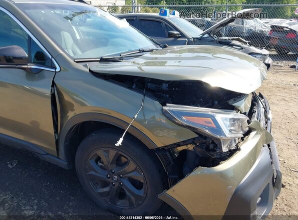 4S4BTGLD3N3254763 2022 SUBARU OUTBACK Green 