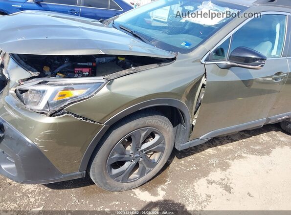 4S4BTGLD3N3254763 2022 SUBARU OUTBACK Green 
