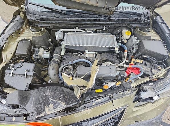4S4BTGLD4M3220524 2021 SUBARU OUTBACK Green Vista del compartimento del motor