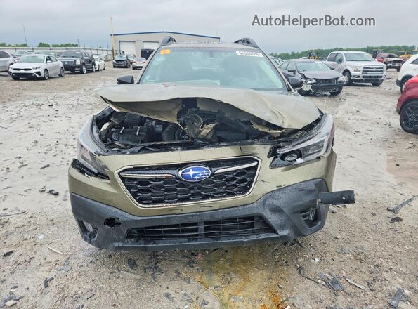4S4BTGLD4M3220524 2021 SUBARU OUTBACK Green Vista frontal