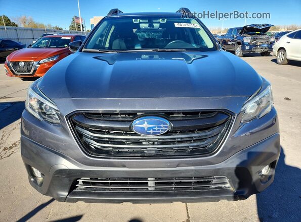 4S4BTGLD6M3157457 2021 SUBARU OUTBACK Gray Front view