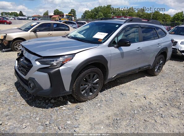 4S4BTGLD6R3201612 2024 SUBARU OUTBACK Silver Front left