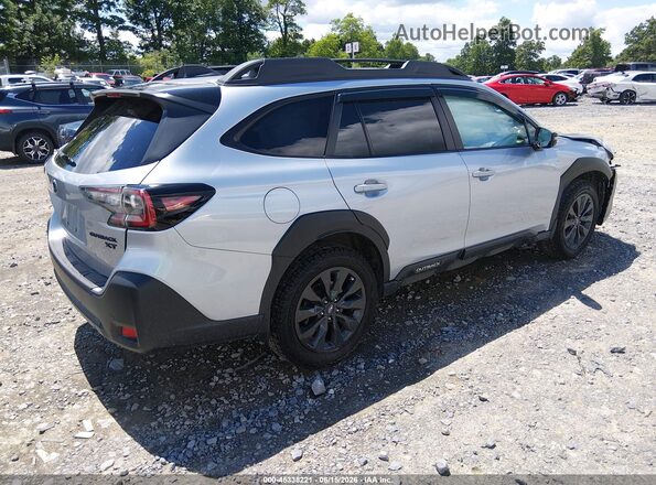4S4BTGLD6R3201612 2024 SUBARU OUTBACK Silver Rear right
