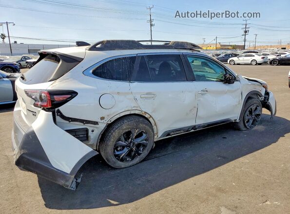 4S4BTGLD7M3216533 2021 SUBARU OUTBACK White Rear right