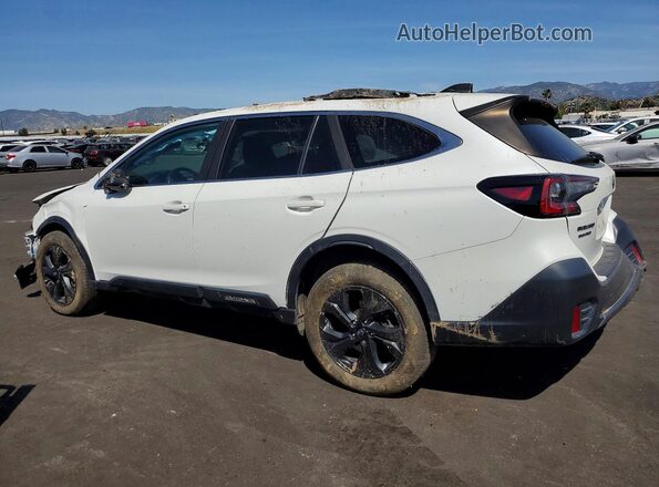 4S4BTGLD7M3216533 2021 SUBARU OUTBACK White Rear left