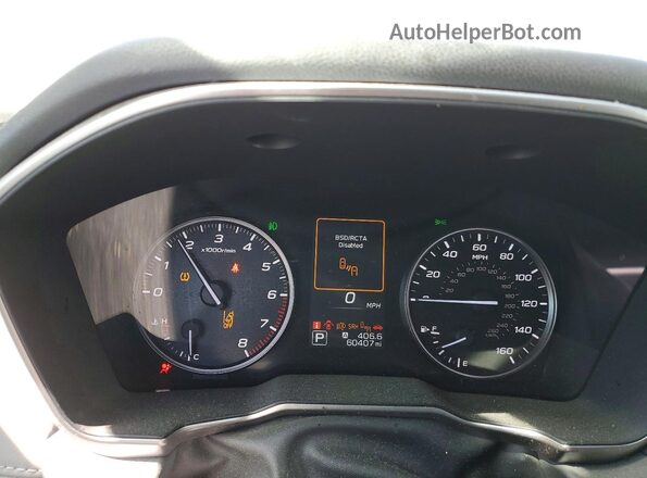 4S4BTGLD7M3216533 2021 SUBARU OUTBACK White Instrument cluster view