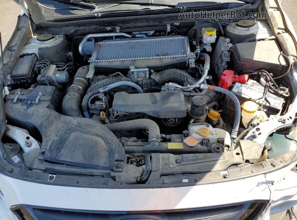 4S4BTGLD7M3216533 2021 SUBARU OUTBACK White Engine compartment view