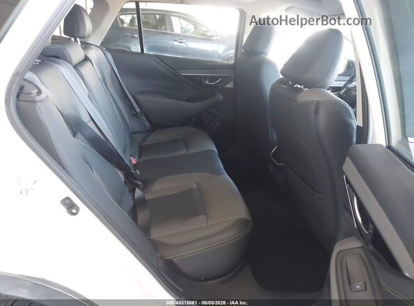 4S4BTGLDXM3195953 2021 SUBARU OUTBACK White Widok naklejki z numerem VIN