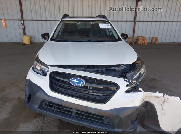 4S4BTGLDXM3195953 2021 SUBARU OUTBACK White Widok wnętrza z tyłu
