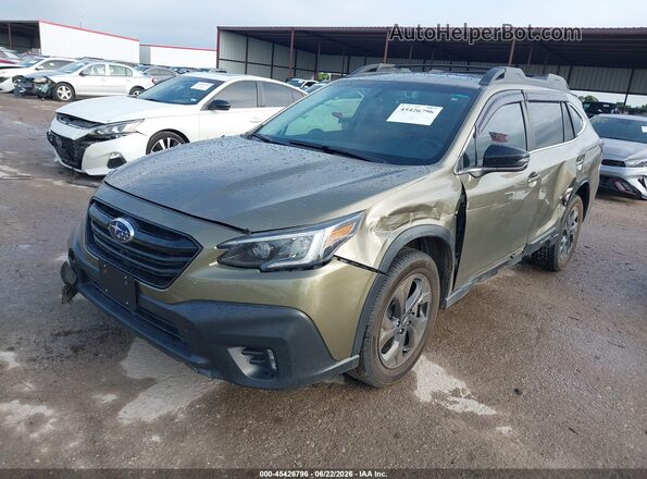 4S4BTGLDXN3183870 2022 SUBARU OUTBACK Green Przód lewy