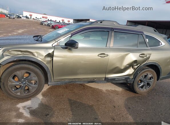 4S4BTGLDXN3183870 2022 SUBARU OUTBACK Green Widok z przodu