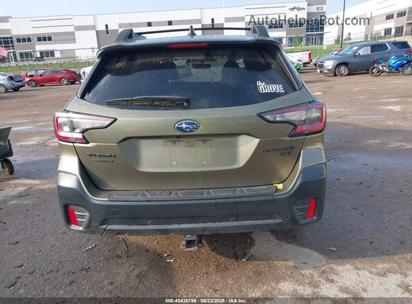 4S4BTGLDXN3183870 2022 SUBARU OUTBACK Green 
