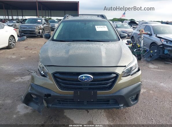 4S4BTGLDXN3183870 2022 SUBARU OUTBACK Green Widok zestawu wskaźników
