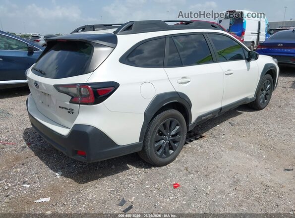 4S4BTGLDXR3112044 2024 SUBARU OUTBACK White Rear right