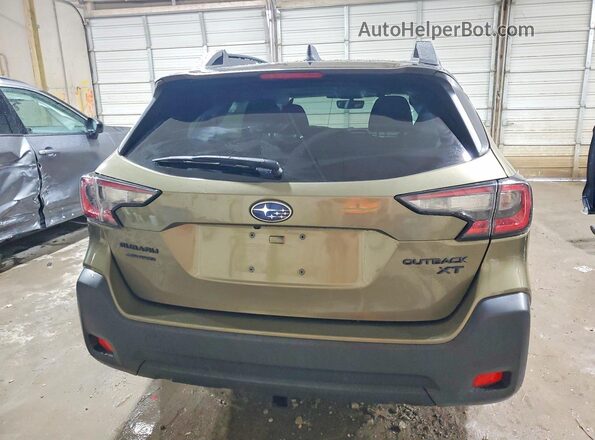 4S4BTGLDXR3183051 2024 SUBARU OUTBACK Green Widok z tyłu