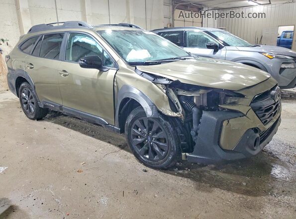 4S4BTGLDXR3183051 2024 SUBARU OUTBACK Green Przód prawy