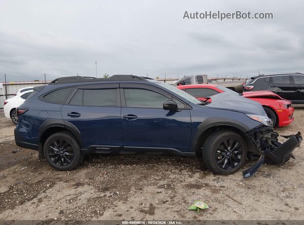 4S4BTGLDXS3119405 2025 SUBARU OUTBACK Blue Սալոնի հետևի տեսք