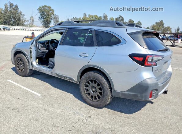 4S4BTGND2L3157855 2020 SUBARU OUTBACK Серебряный Задняя левая четверть