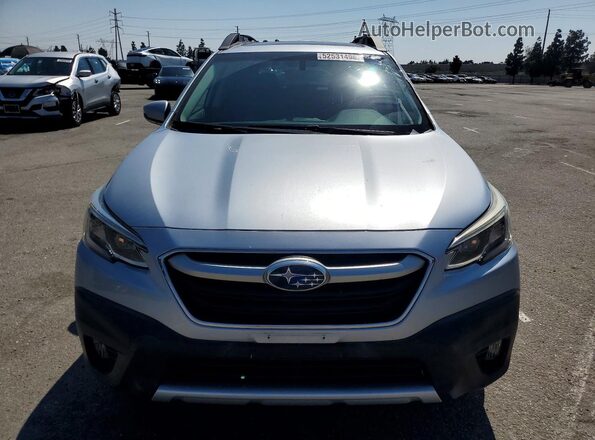 4S4BTGND2L3157855 2020 SUBARU OUTBACK Серебряный Вид спереди