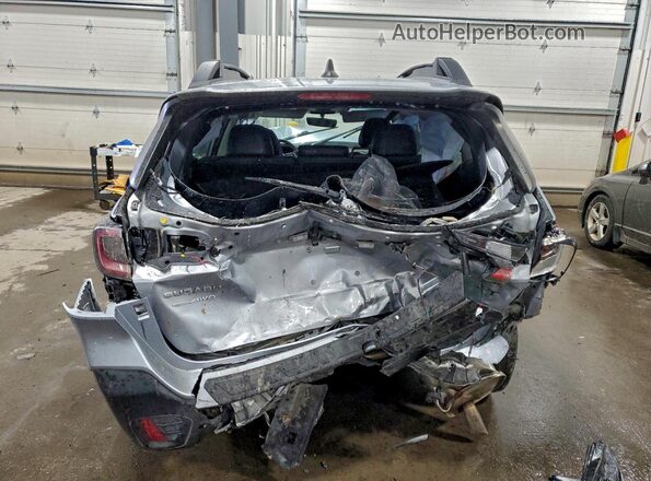 4S4BTGND2M3187259 2021 SUBARU OUTBACK Silver Вид ззаду