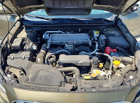 4S4BTGND2N3253181 2022 SUBARU OUTBACK Green Շարժիչի բաժամունքի տեսք