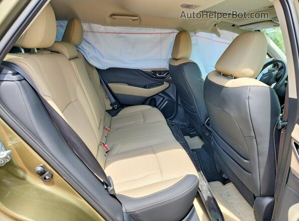 4S4BTGND2P3200015 2023 SUBARU OUTBACK Green Vista interior trasera