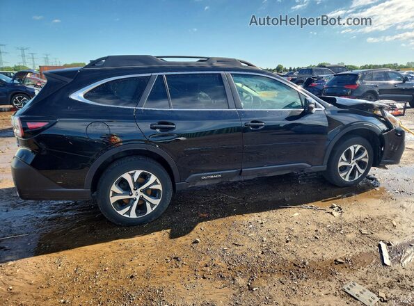 4S4BTGND3M3118256 2021 SUBARU OUTBACK Black Tył prawy