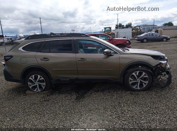 4S4BTGND3M3170356 2021 SUBARU OUTBACK Зеленый Панорамный вид салона 360°