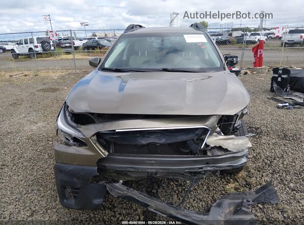 4S4BTGND3M3170356 2021 SUBARU OUTBACK Зеленый Вид задней части салона