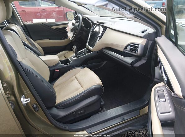 4S4BTGND3M3170356 2021 SUBARU OUTBACK Зеленый Вид салона спереди