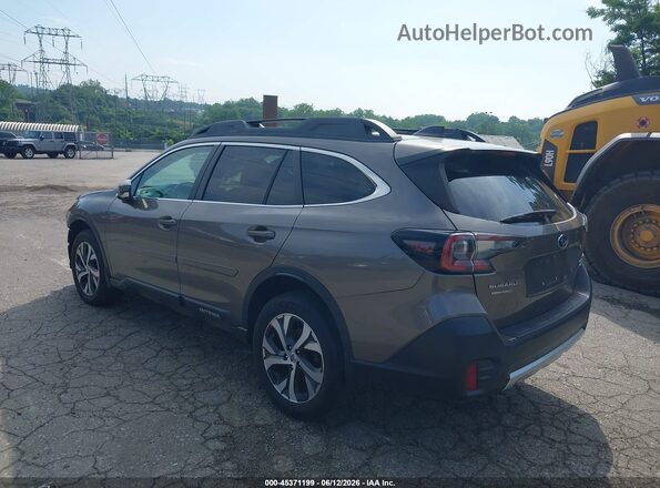 4S4BTGND4M3160306 2021 SUBARU OUTBACK Gray უკანა მარცხენა