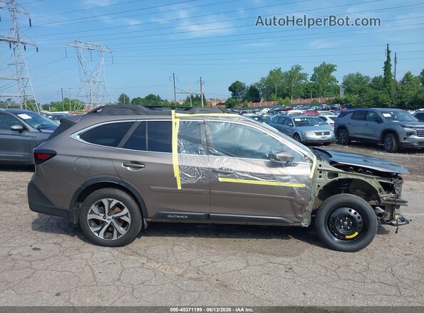 4S4BTGND4M3160306 2021 SUBARU OUTBACK Gray უკანა სალონის ხედი