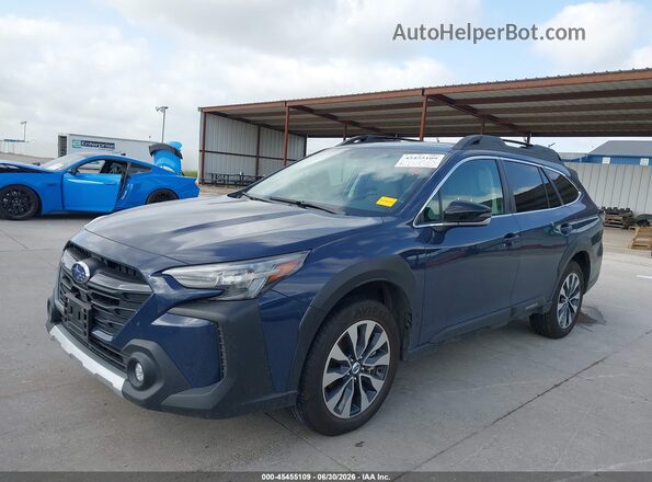 4S4BTGND7S3105376 2025 SUBARU OUTBACK Blue Przód lewy