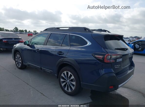 4S4BTGND7S3105376 2025 SUBARU OUTBACK Blue Tył prawy