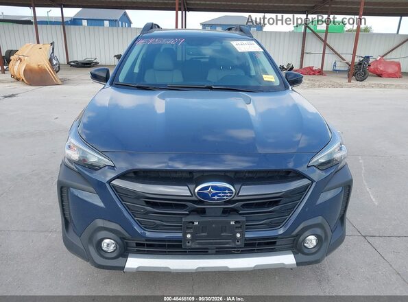 4S4BTGND7S3105376 2025 SUBARU OUTBACK Blue Widok z tyłu