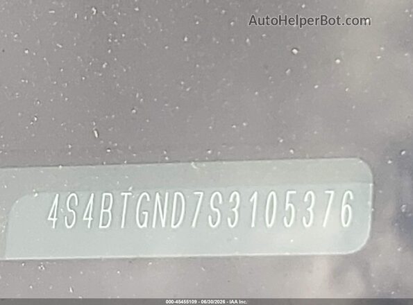 4S4BTGND7S3105376 2025 SUBARU OUTBACK Blue 