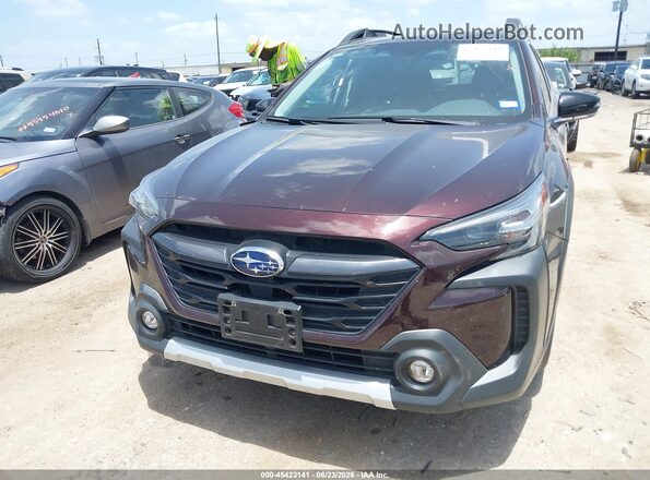 4S4BTGND8R3173342 2024 SUBARU OUTBACK Purple Widok wnętrza z tyłu