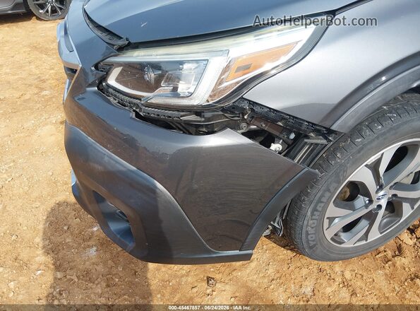 4S4BTGND9L3144679 2020 SUBARU OUTBACK Gray Դիմացի տեսք