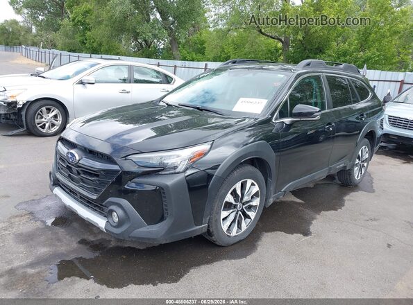 4S4BTGNDXP3152070 2023 SUBARU OUTBACK Black Передня ліва чверть