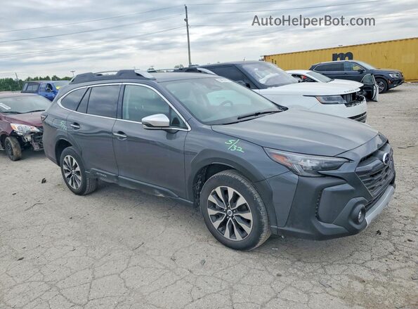 4S4BTGPD1R3171185 2024 SUBARU OUTBACK Серый Передняя правая четверть
