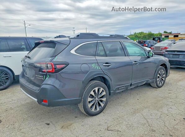 4S4BTGPD1R3171185 2024 SUBARU OUTBACK Серый Задняя правая четверть